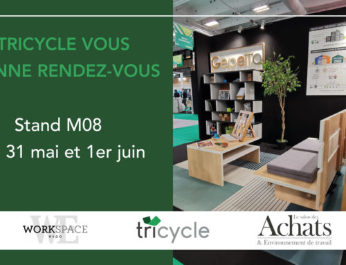 Tricycle x Workspace et le Salon des Achats et de l’Environnement de Travail 2022